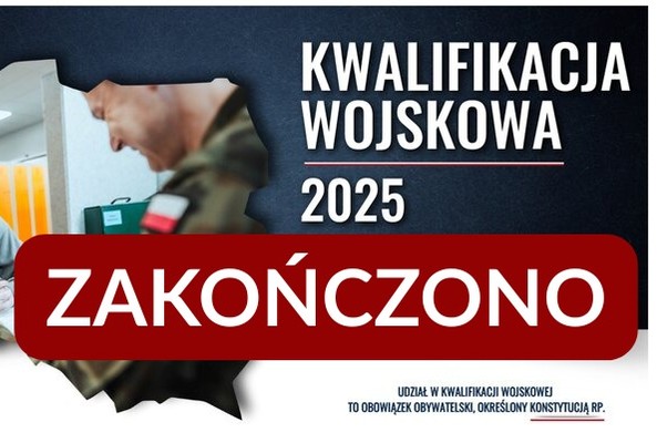 Zakonczenie kwalifikacji wojskowej 2025