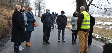 Droga Unisław Śląski - Głuszyca po remoncie