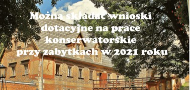 Dotacje na prace konserwatorskie przy zabytkach