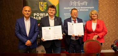 Współpraca z Akademią Nauk Stosowanych Angelusa Silesiusa w Wałbrzychu
