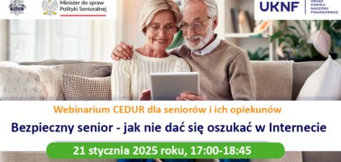 Bezpieczny senior jak nie dać się oszukać w Internecie