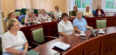 Członkinie Rady Seniorów na warsztatach cyfrowych